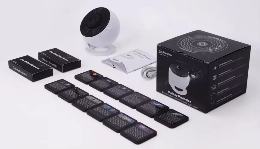 12 in 1 Star and Galaxy Projector / Night Light - Black [POPULAR]