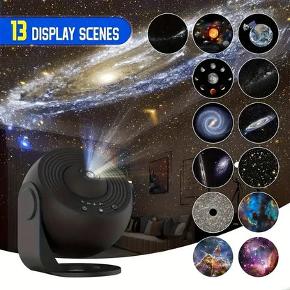 12 in 1 Star and Galaxy Projector / Night Light - Black [POPULAR]