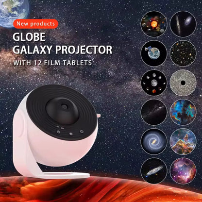 12 in 1 Star and Galaxy Projector / Night Light - Black and White [LIMITED EDITION]