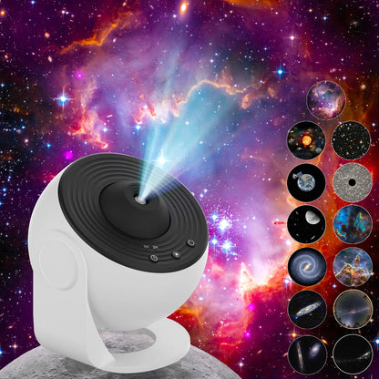 12 in 1 Star and Galaxy Projector / Night Light - Black [POPULAR]